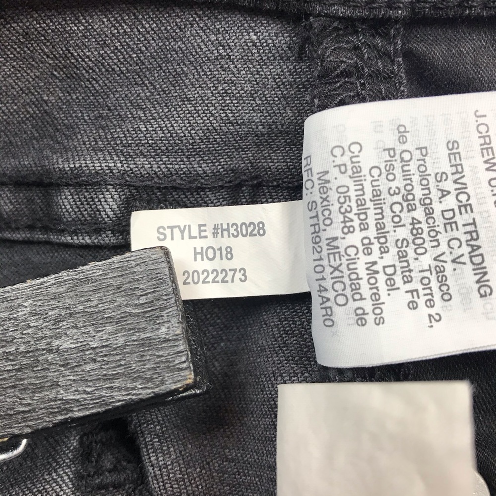 Madewell 9” High Rise Skinny Jeans Button-fly Tall - Picture 14 of 15